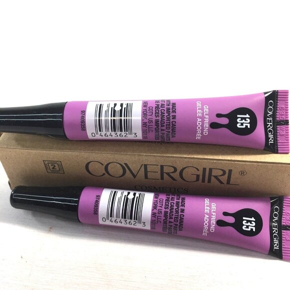 Covergirl Lipstick Melting Pout Gel Gelfriend 135 Box of 2 Tubes New - Picture 2 of 2